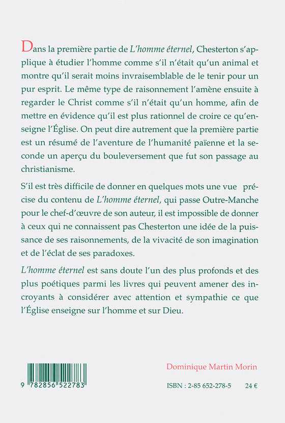 L'homme éternel