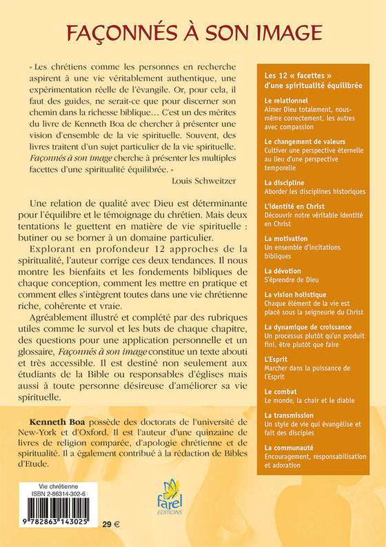 Façonnés à son image