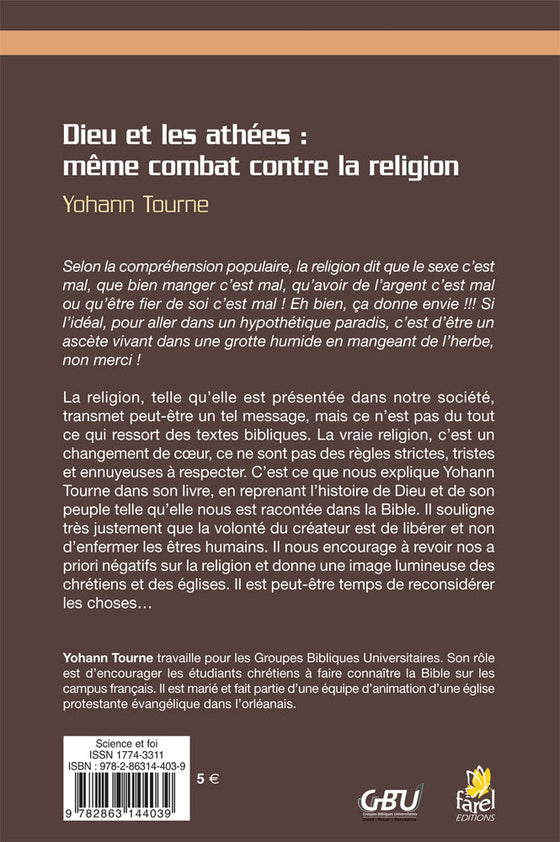 Dieu et les athées : même combat contre la religion