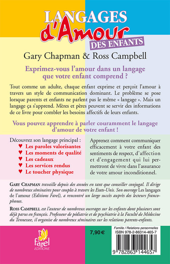 Les langages d'amour des enfants, édition poche