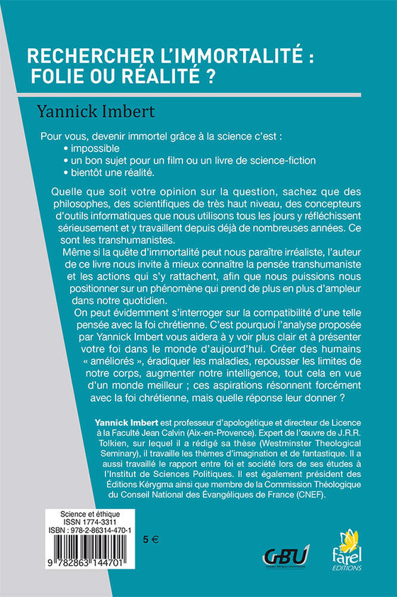 Rechercher l'immortalité : Folie ou réalité ?