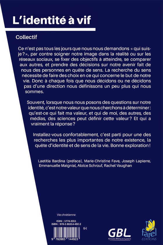 L'identité à vif
