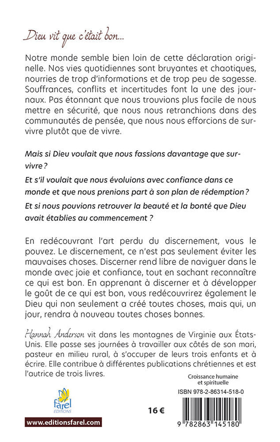L'art du discernement