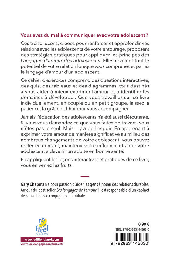 Les langages d'amour des adolescents