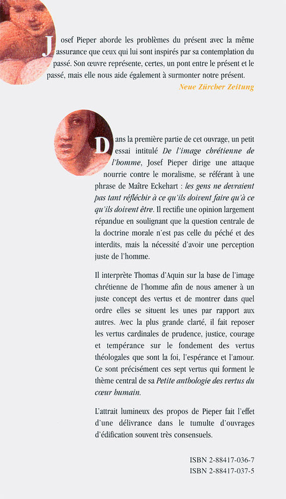 Petite anthologie des vertus du coeur humain