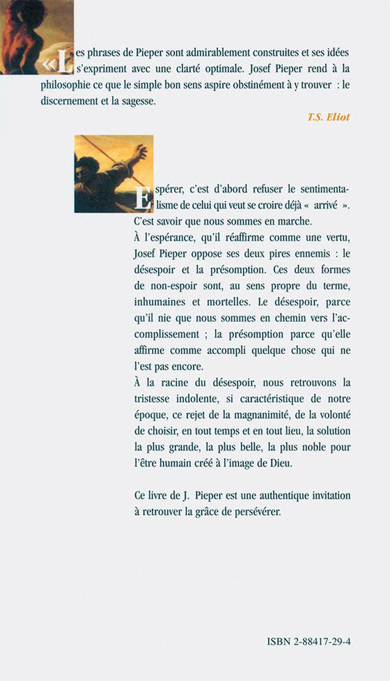 De l'espérance