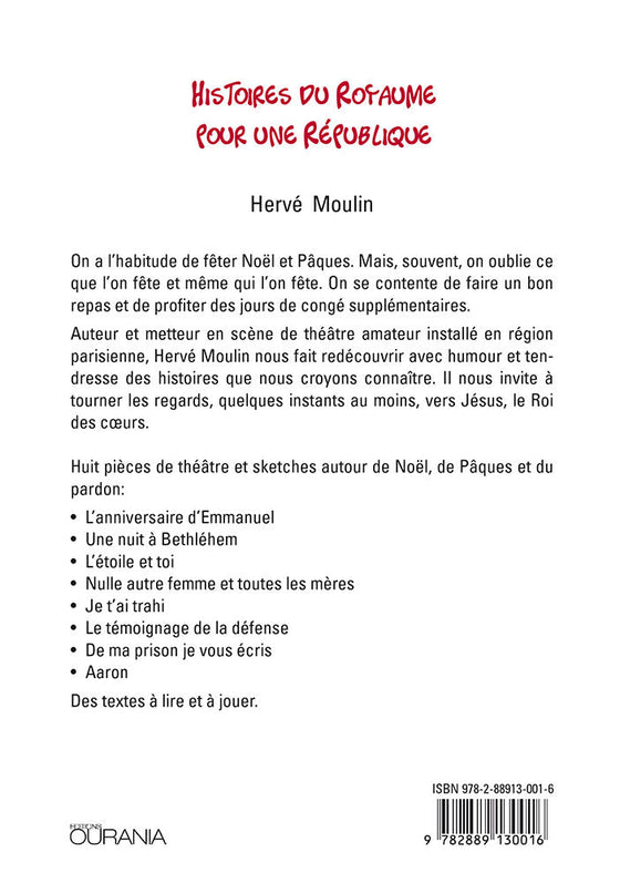 Histoires du Royaume pour une République 1