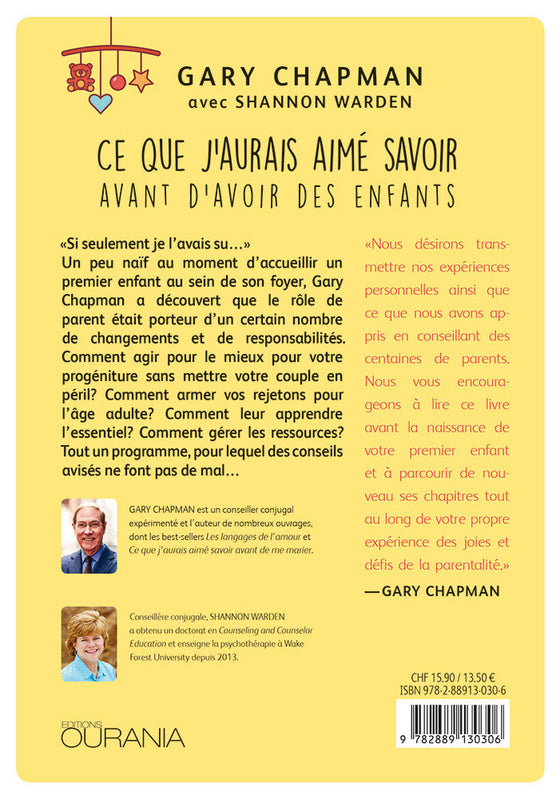 Ce que j'aurais aimé savoir avant d'avoir des enfants