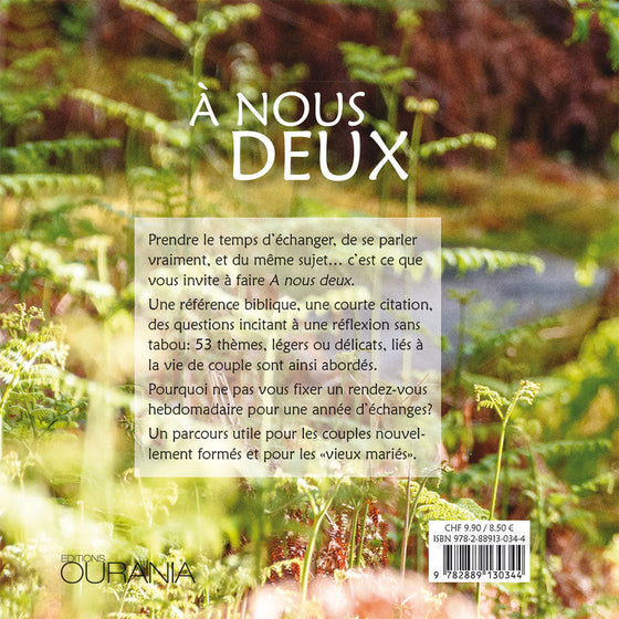 À nous deux : 53 réflexions pour elle et lui