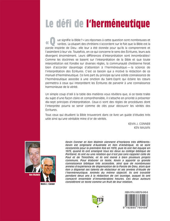 Le défi de l'herméneutique