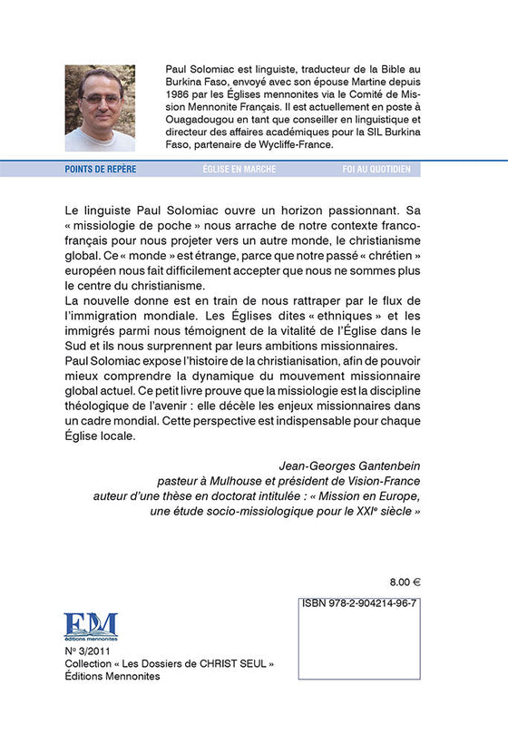 De Jérusalem à Kuala Lumpur : l'église mondiale en mission