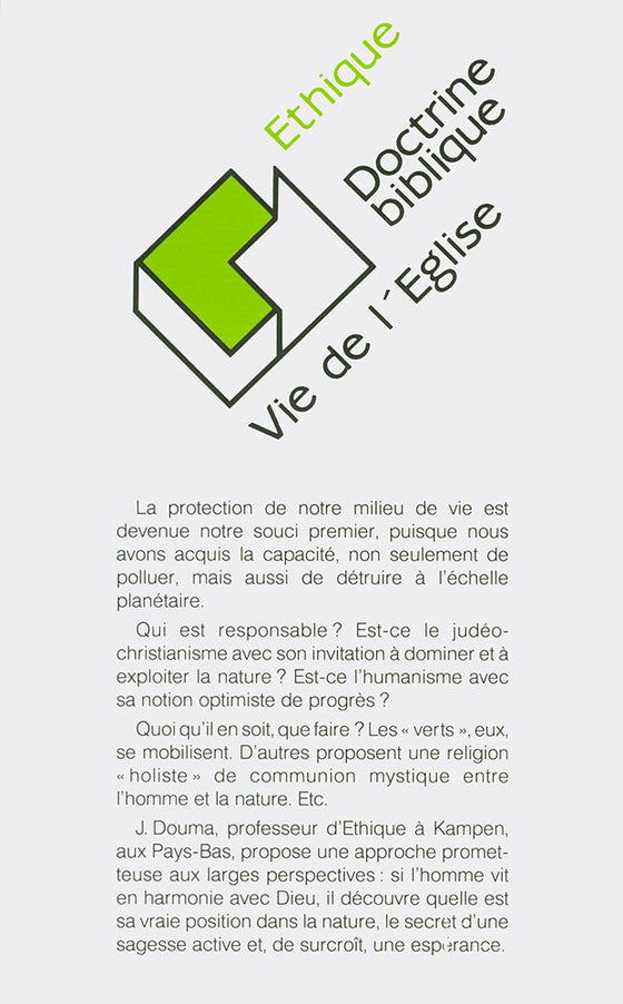 Bible et écologie