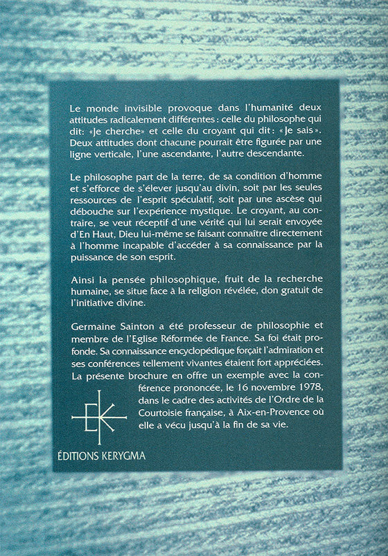 La recherche de Dieu au fil du temps