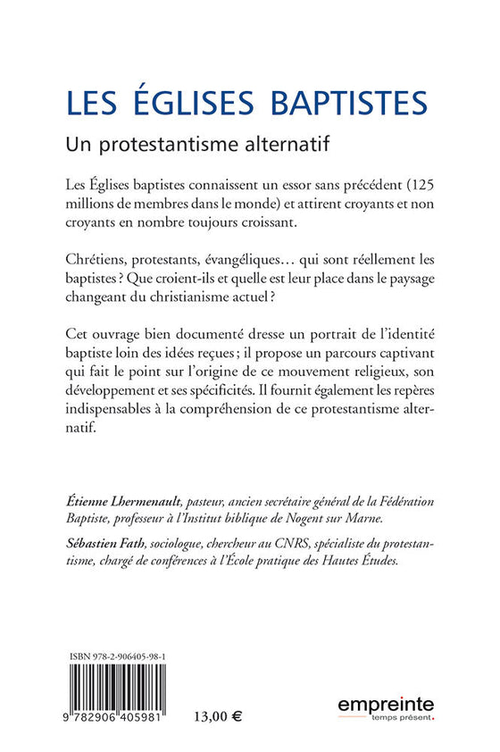 Les Églises Baptistes