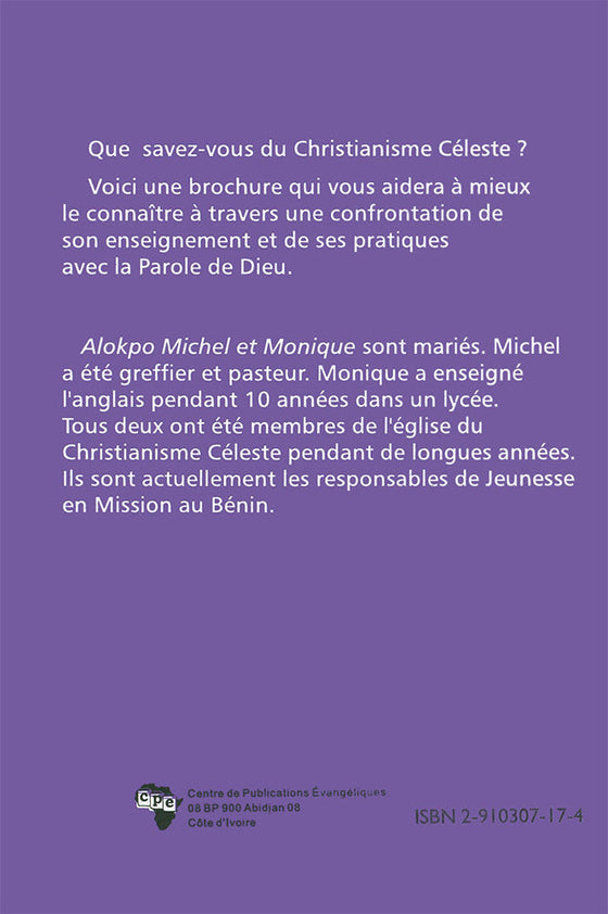 La Bible et le christianisme céleste