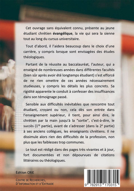 Vivre en chrétien à l'université