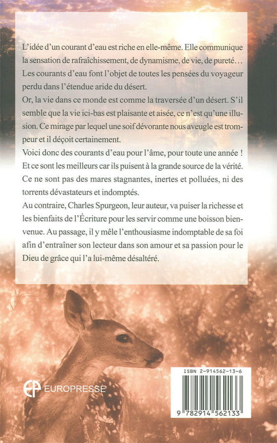 Courants d'eau pour mon âme