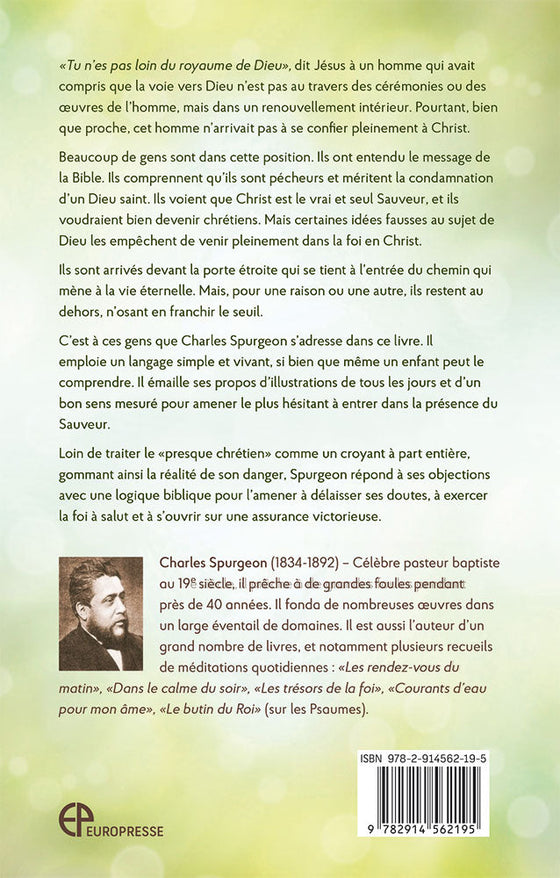 Pourquoi ne pas entrer ?
