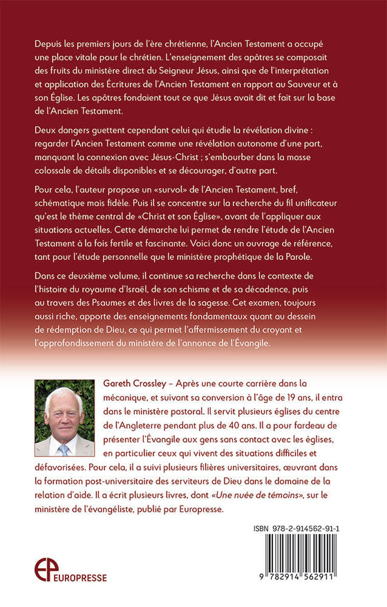 Survol de l'Ancien Testament à la recherche de Christ et de son Église Volume 2