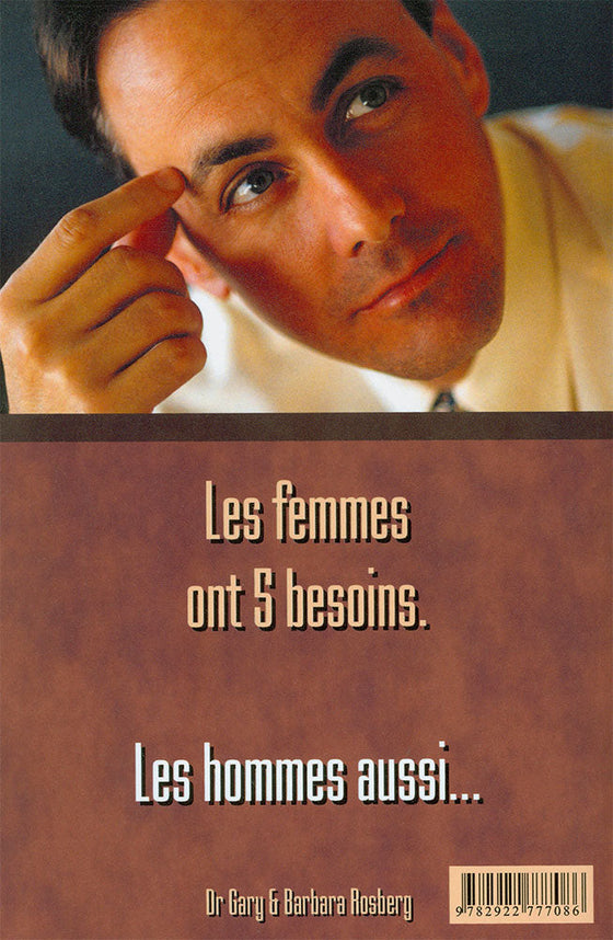Les hommes ont 5 besoins, les femmes aussi...