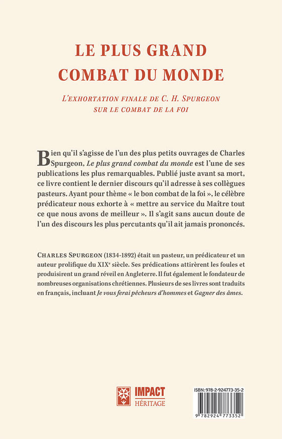 Le plus grand combat du monde