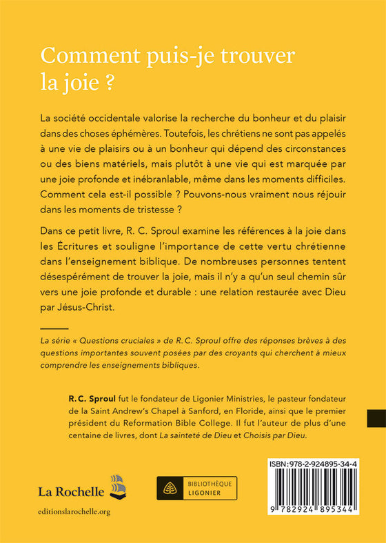 La joie peut-elle faire partie de ma vie ?