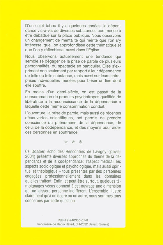 Dépendance et codépendance