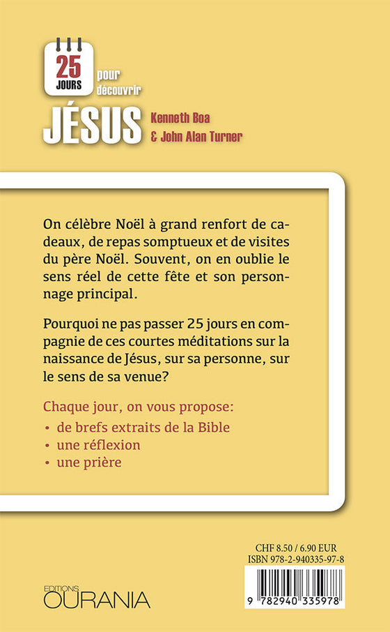 25 jours pour découvrir Jésus