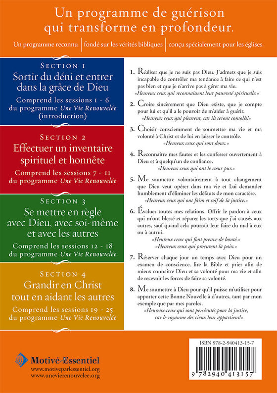 Une vie renouvelée. Guide du participant