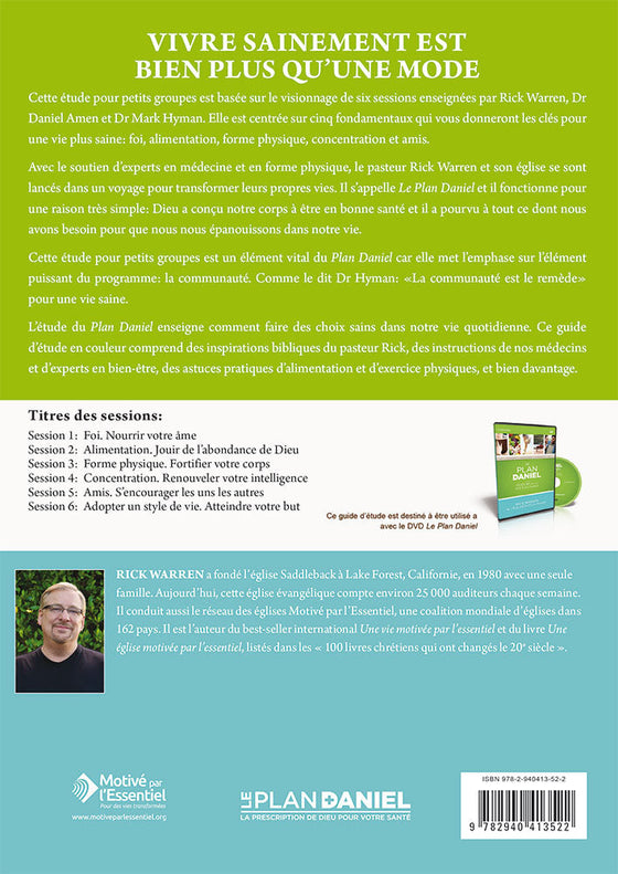 Le plan Daniel - Guide d'étude