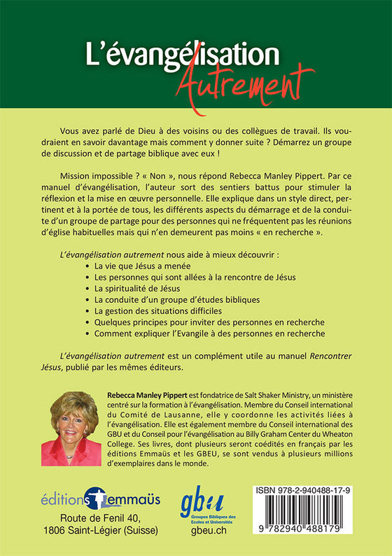 L´Evangélisation autrement