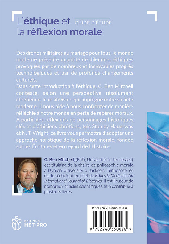 L'éthique et la réflexion morale
