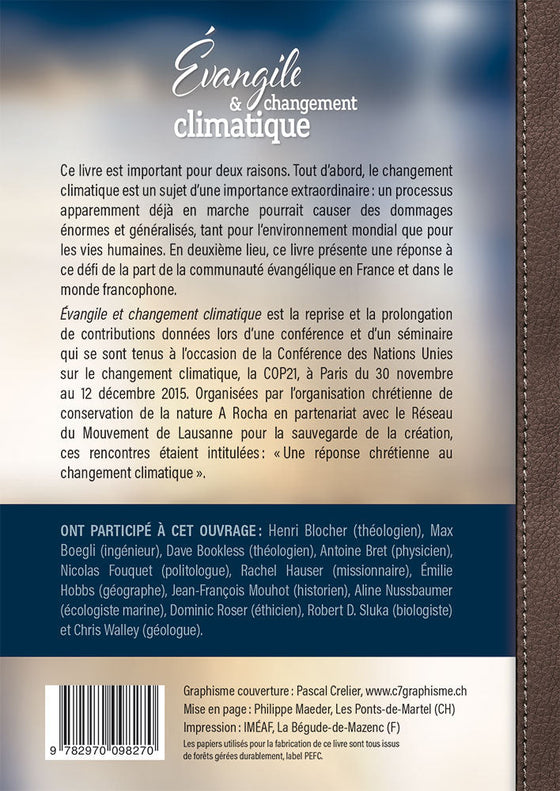 Evangile et changement climatique