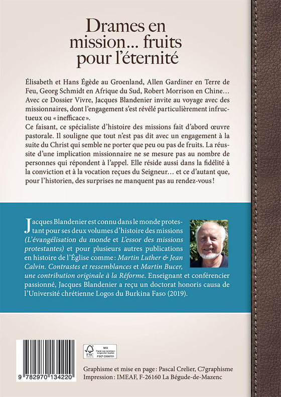 Drames en mission… fruits pour l'éternité