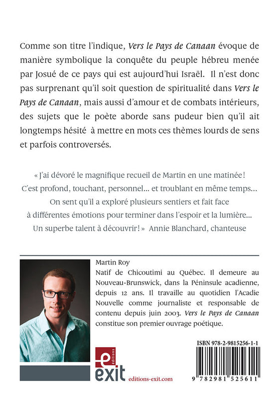 Vers le pays de Canaan