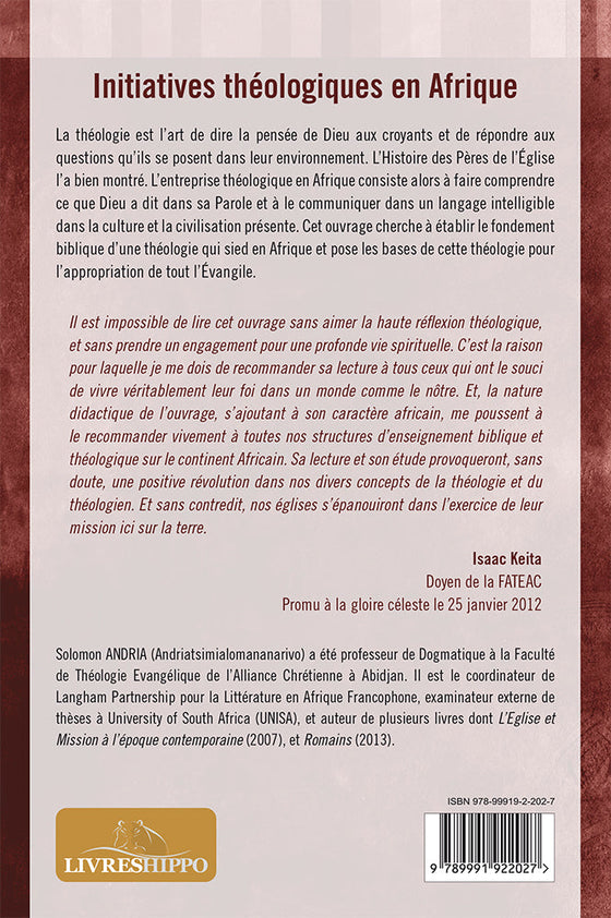 Initiatives théologiques en Afrique