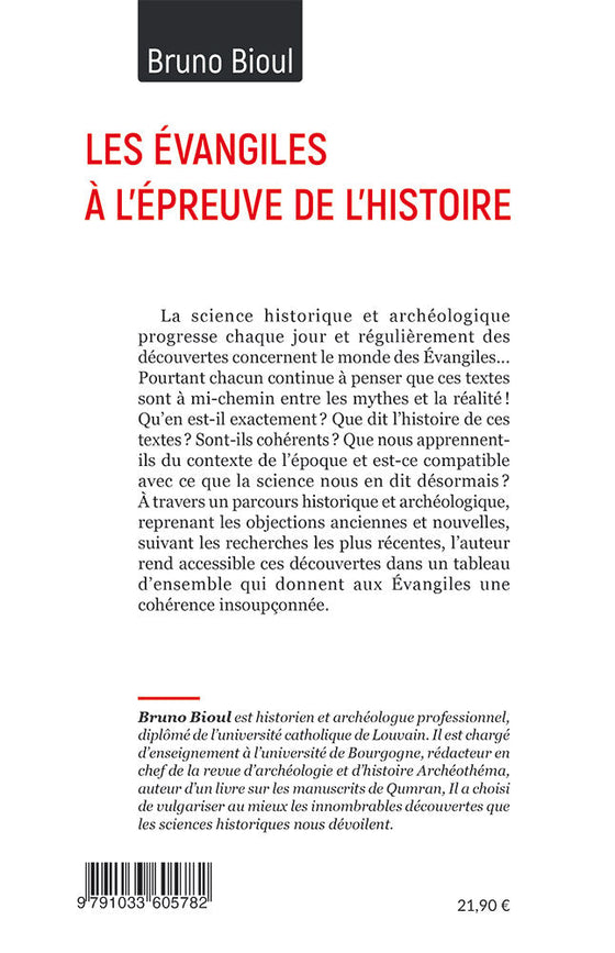 Les Évangiles à l'épreuve de l'histoire
