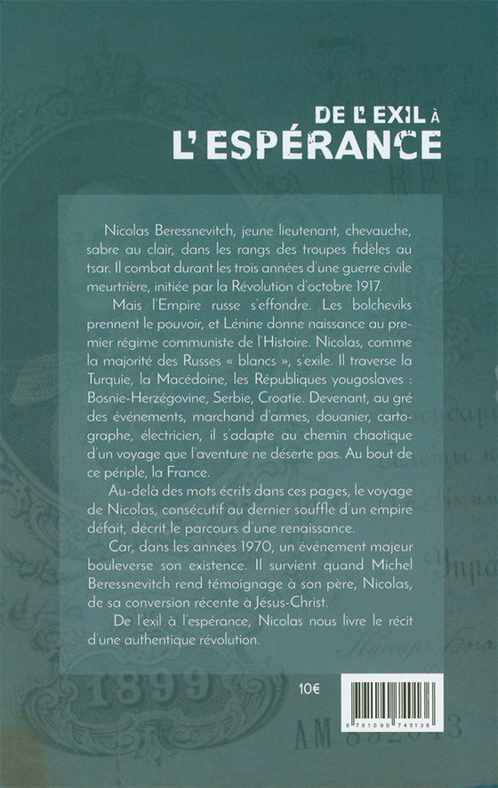 De l'exil à l'espérance