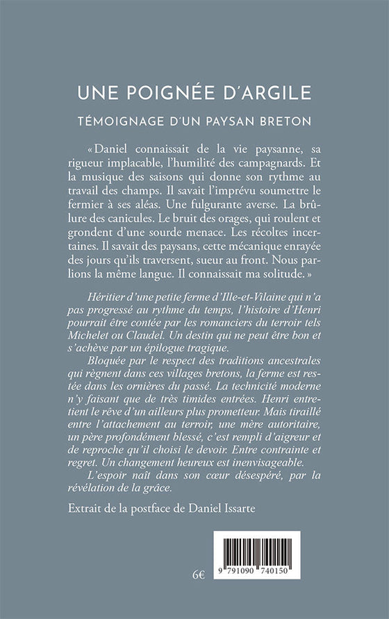 Une poignée d'argile
