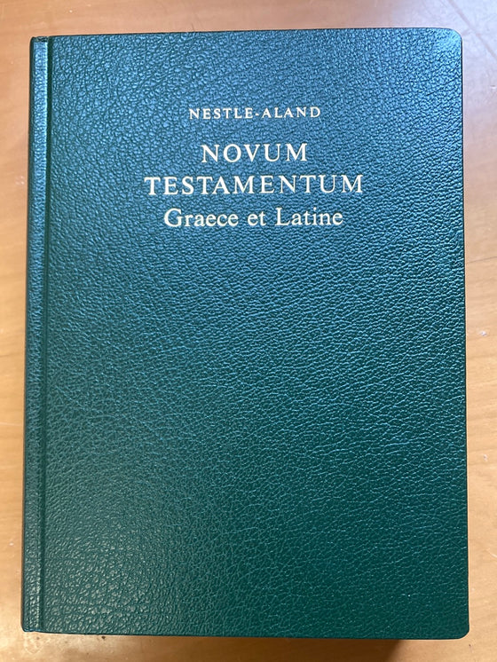 Novum Testamentum Graece et Latine (27e)