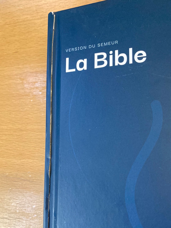 La Bible Semeur bleue (abîmé)