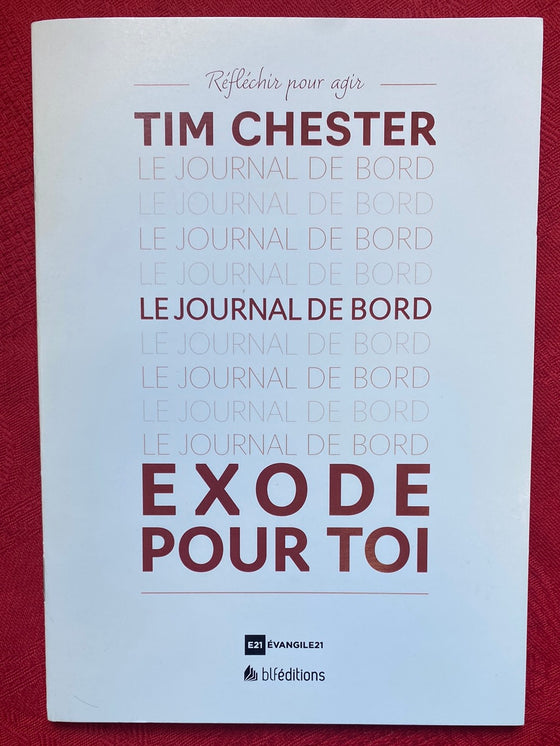 Journal de bord - Exode pour toi