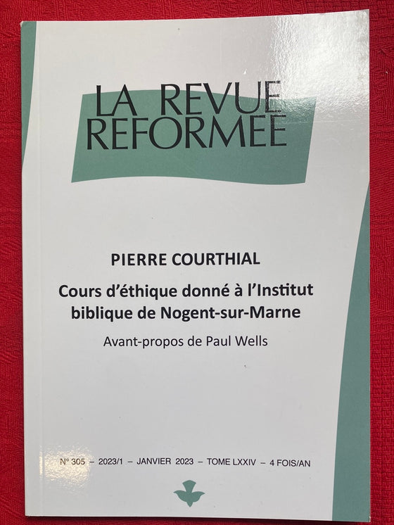 La revue réformée #305 Janvier 2023