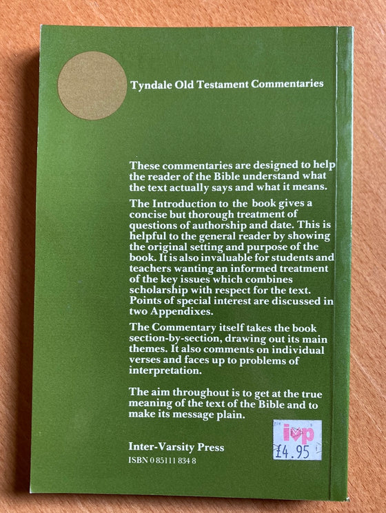 Leviticus, Tyndale Old Testament Commentaries