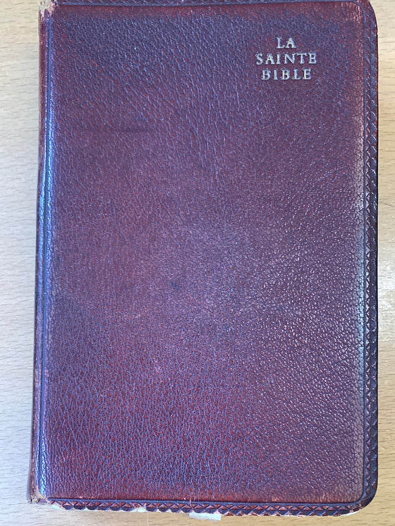 La Sainte Bible 1961 (abîmé)