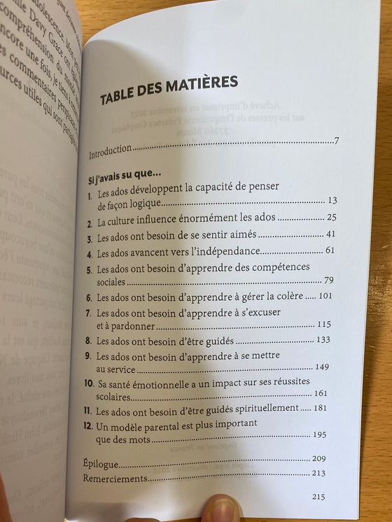 Ce que j'aurais aimé savoir avant que mon enfant devienne adolescent