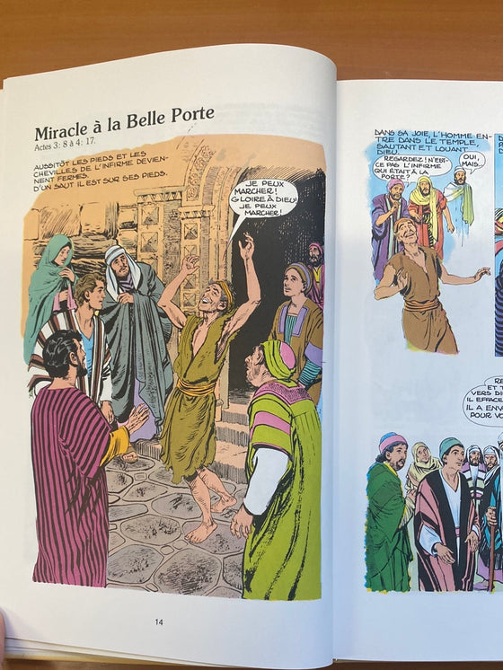 L'aventure des apôtres (la Bible en bandes dessinées édition plus)