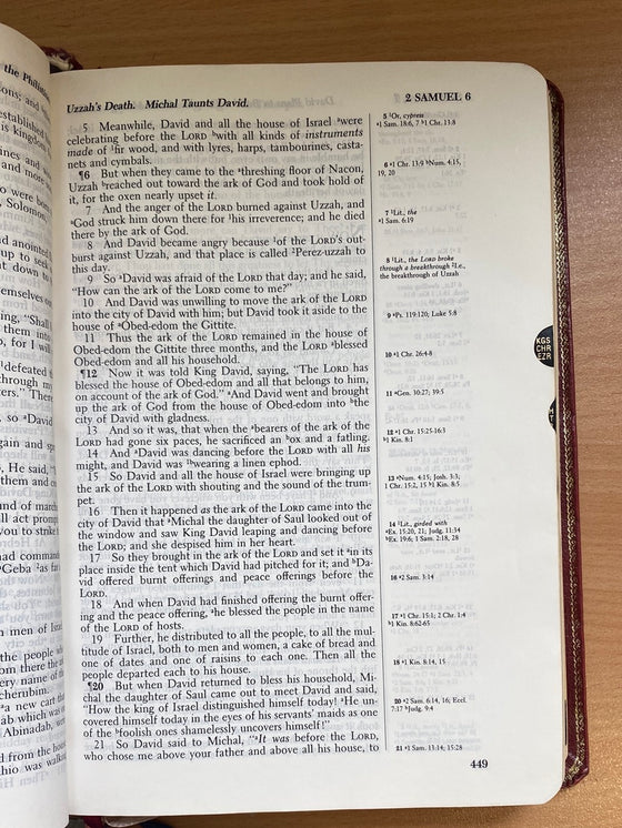 The New American Standard Bible (annotated)