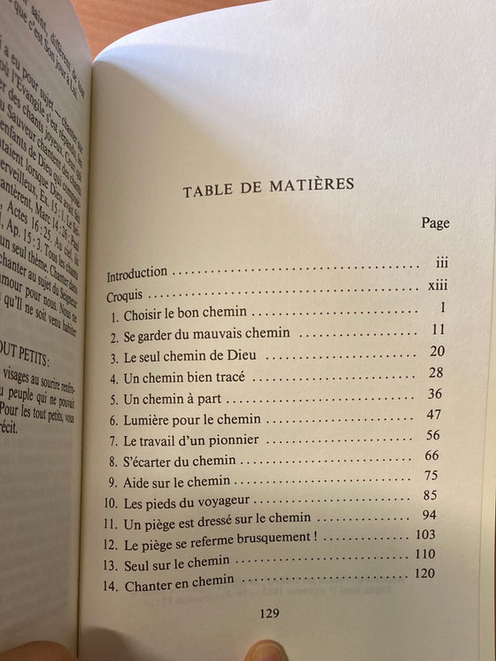 Le sentier de la foi: sur les traces des pionniers de Dieu