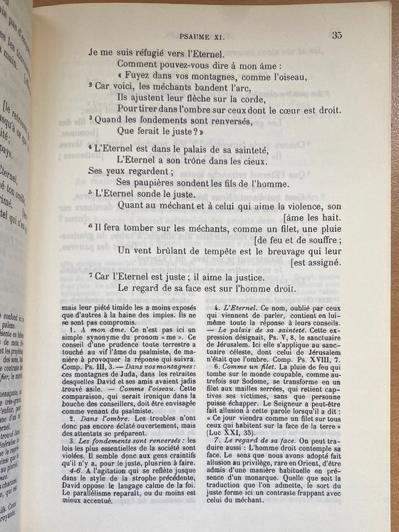 Bible annotée AT 6. Les Psaumes